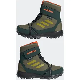 Adidas Terrex Snow Hook-And-Loop COLD.RDY Winter Wanderschuh Focus Olive / Pulse Olive / Impact Orange 38