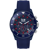 ICE-Watch - ICE chrono Blue red - Blaue Herrenuhr mit Silikonarmband - Chrono - 020622