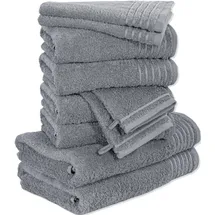 Möve Handtuchset New Classic 10-TLG stone