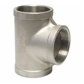 KLASEBO Edelstahl T-Stück 90 1" IG