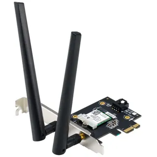 Asus PCE-AXE5400 WiFi 6E PCI-E Adapter mit 2 externen Antennen