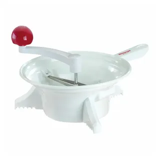 Westmark Passiermaschine, 23 cm, hochwertiger Kunststoff/Rostfreier Edelstahl, Weiß/Rot, 11962260