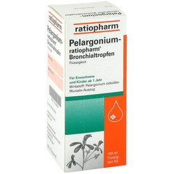 Pelargonium-ratiopharm Bronchialtropfen