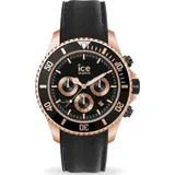 ICE-Watch - ICE steel Black Rose-Gold Chrono - Schwarz/Schwarz