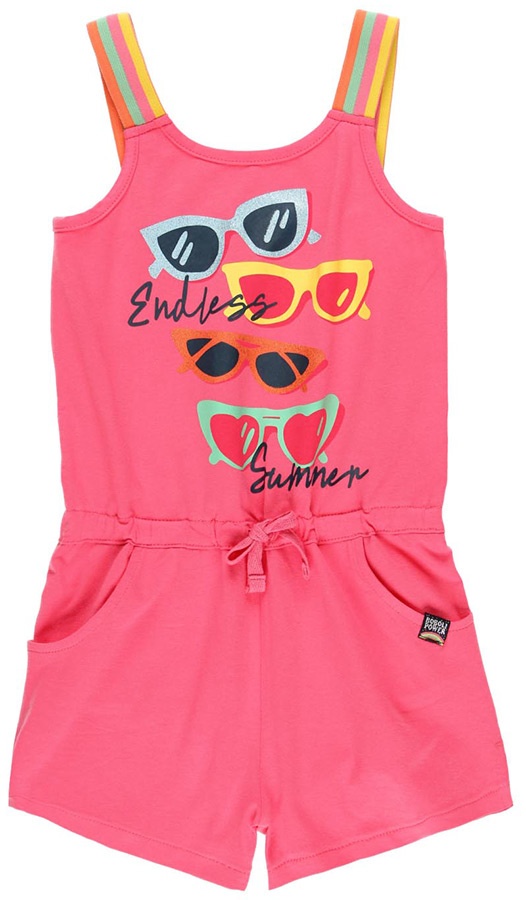 Boboli - Jersey-Jumpsuit Sunglasses In Pink  Gr.152, 152