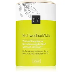 Pure Ella Stoffwechsel Aktiv Kapseln zur Unterstützung des Stoffwechsels 60 KAP