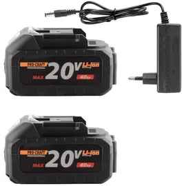 PROCRAFT ATA-40/2 inkl. 2 x 4,0 Ah
