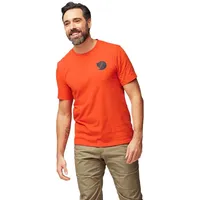 Fjällräven Walk With Nature Kurzarm-t-shirt - Flame Orange -