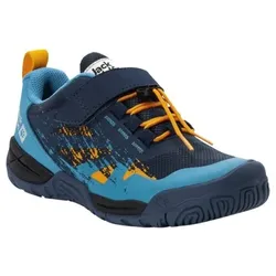 Jack Wolfskin Multifunktionsschuhe Villi Action Low (atmungsaktiv, leicht) darkblau Kinder