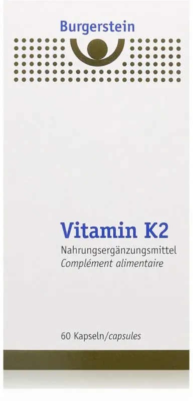 Burgerstein Vitamin K2 Kapseln für gesunde Zähne 60 KAP