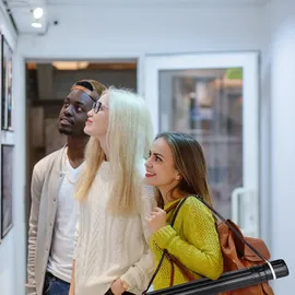 Relaxdays Posterrolle, bis Größe A0, Transport Poster & Zeichnungen, 64–107 cm, Zeichenrolle, schwarz/weiß