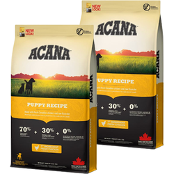 Acana Dog Puppy Recipe Hundefutter 2 x 11,4 kg