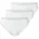 Damen 3 Pack Rio Mit Spitze Slip Weiss_182908 38 EU