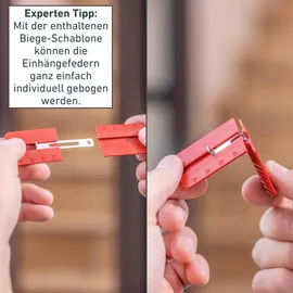 WINDHAGER Insektenschutz-Fensterrahmen Click & Protect 130 x 140 cm Weiß