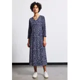 STREET ONE Midikleid Grafikprint Blau 34