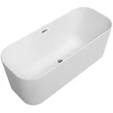 Villeroy & Boch Finion Badewanne freistehend 170x70cm, stone white (UBQ177FIN7N100V2-RW)