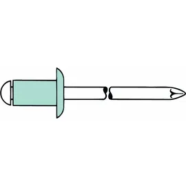 Gesipa Blindniete 4 x 8 mm 100 Stück