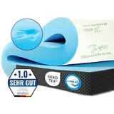 Premium Komfort Topper - Matratzen-Topper mit Gel-Memory-Schaum 80x200x7cm