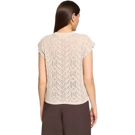 Cartoon Kurzarmshirt Beige 42