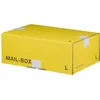Smartboxpro, Versandkarton + Versandbox, Paket-Versandkarton MAIL BOX, Gr”áe: L, gelb