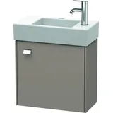 Duravit Waschtischunterschrank wandhängend 48,4 × 44,2 × 23,9 cm, in Basalt Matt