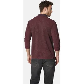 Babista Langarm-Poloshirt ZUPATERRI dunkelrot- 44/46