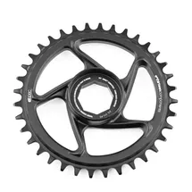 e*thirteen Direct Mount Kettenblatt 36 Zähne Schwarz