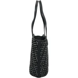 Valentino Covent Shopper Polyurethan Black