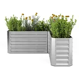 Blumfeldt High Grow Hochbeet 160 x 60 x 160 cm L-Form