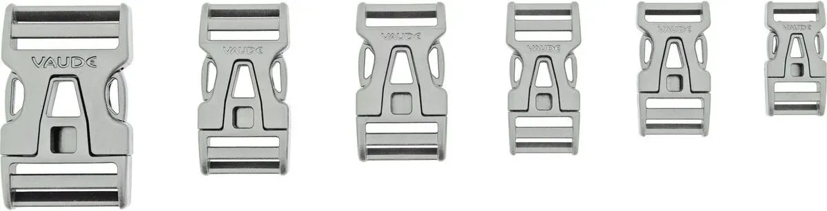 VAUDE Steckschnalle 15 mm Single Adjust pebbles (023) -
