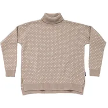Devold of Norway Sørisen Wool High Neck Pullover Stone / Offwhite XL