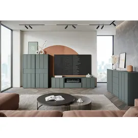 Home Affaire Sideboard 203,2 x 81,9 x 40 cm grün