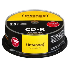 Intenso CD-R 700MB 52x 25er Spindel
