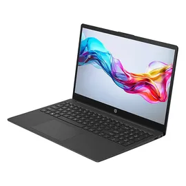 HP 15-fd0310ng, Laptop, mit 15,6 Zoll Display, Intel® N-Series,N100 Prozessor, 8 GB RAM, 512 SSD, UHD Graphics, Schwarz, Windows 11 Home (64 Bit)