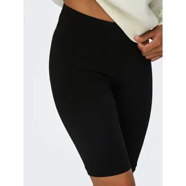 Only Radlerhose "ONLLIVE – Bikershorts im Doppelpack mit elastischem Bund", Damen, Gr.
