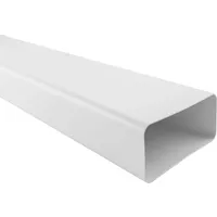 IKM Flachkanal System 100 Lüftungskanal Länge 1000mm Anschluss 114