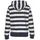 H.I.S. Kapuzensweatshirt Marine/Ecru-Gestreift 44/46
