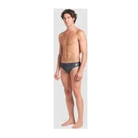 Arena Badehose monogram SWIM BRIEFS, DARK SAGE MULTI, 4