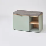 Innostyle Bari 78 x 50 x 38 cm Schubladen / Schilfgrün / Eiche