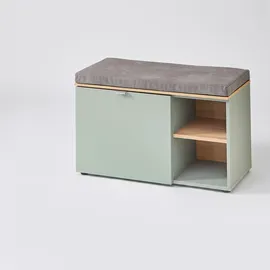 Innostyle Bari 78 x 50 x 38 cm Schubladen / Schilfgrün / Eiche