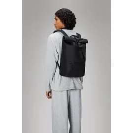 Rains Rucksack Rolltop Black