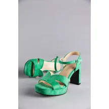 aniston shoes High-Heel-Sandalette Damen Grün 40