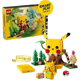 LEGO Pokémon SMART PlayTM: Trainingshaus mit Pikachu Bausatz, Mehrfarbig