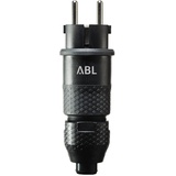 ABL ABL-1529100 Schutzkontaktstecker 2K-Technologie, Schnellverschluss, IP54,