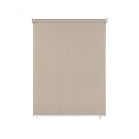 paramondo Außenrollo Senkrechtmarkise | freihängend, 120x140 cm, creme | paramondo Balkonrollo