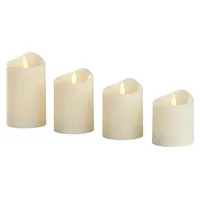 KYNAST GARDEN X-Mas Art Collection LED-Kerze 4 St. creme