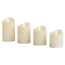KYNAST GARDEN X-Mas Art Collection LED-Kerze 4 St. creme