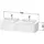 Duravit Waschtischunterschrank 2 Auszüge 160 x 35,4 cm Grau