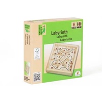 NG Holz Labyrinth 12x12cm NG Holz Labyrinth 12x12cm