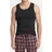 Danish Endurance Ärmelloses Shirt Classic Organic Tank Top, - 3-Pack - schwarz - 2XL
